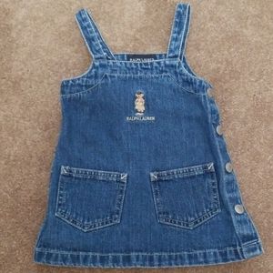 Ralph Lauren Denim Dress 3-6 month
